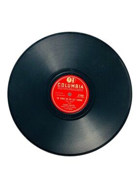 Frank Sinatra The Things We Did Last Summer 10in Shellac 1946 Columbia 37089 VG+